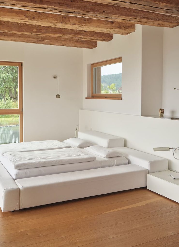A clean and orderly bedroom interior reflecting the quality of the Daily Housekeeping Service